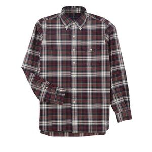 Ralph Lauren slim fit plaid cotton button-down shirt size large